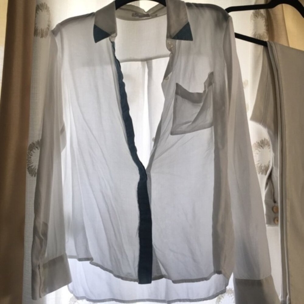 BCBGENERATION white button down shirt